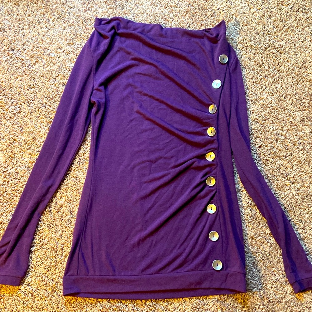Women’s purple sweater NWT Sz L